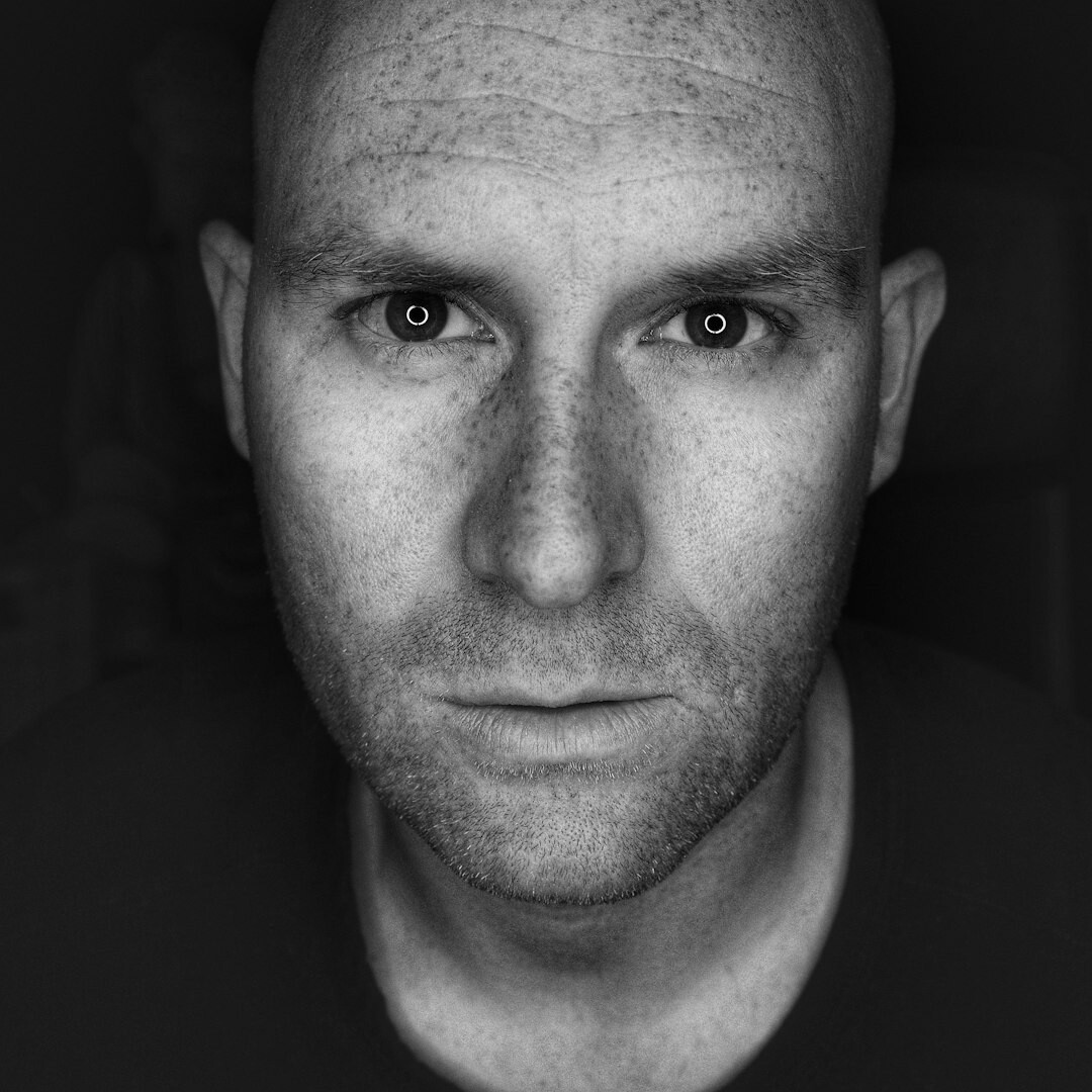 Male sound engineer professional portrait