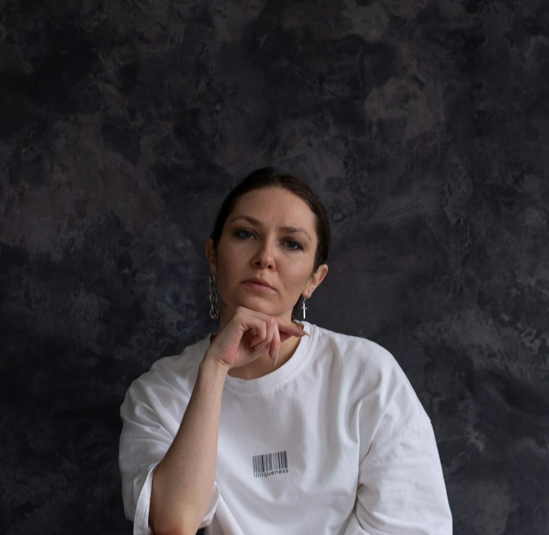 Slovenian female studio manager portrait